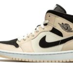 Air Jordan 1 Mid Barely Orange authentique