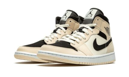 Air Jordan 1 Mid Barely Orange - vue 2