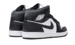Air Jordan 1 Mid Black Elephant - vue 3