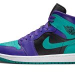 Air Jordan 1 Mid Black Grape authentique