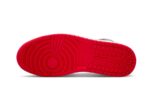 Air Jordan 1 Mid Black Grey Red - vue 3
