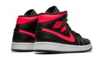 Air Jordan 1 Mid Black Siren Red - vue 3