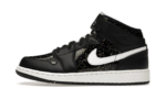Air Jordan 1 Mid Black Speckle authentique