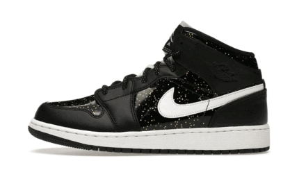 Air Jordan 1 Mid Black Speckle authentique