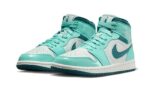 Air Jordan 1 Mid Bleached Turquoise - vue 2