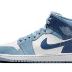 Air Jordan 1 Mid Blue authentique