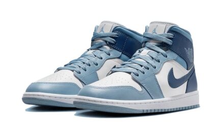 Air Jordan 1 Mid Blue - vue 2