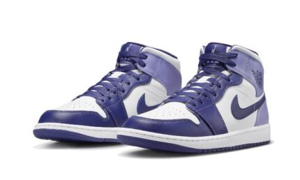 Air Jordan 1 Mid Blueberry - vue 2