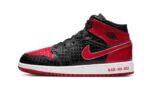 Air Jordan 1 Mid Bred Text authentique