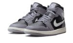 Air Jordan 1 Mid Cement Grey - vue 2