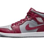 Air Jordan 1 Mid Cherrywood Red authentique
