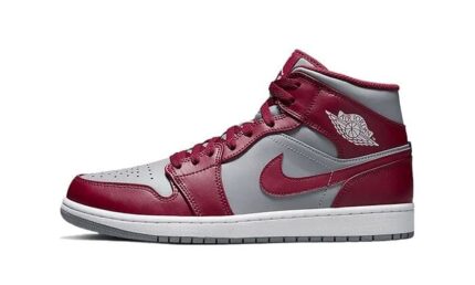 Air Jordan 1 Mid Cherrywood Red authentique