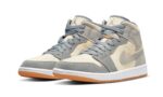 Air Jordan 1 Mid Coconut Milk Particle Grey - vue 2