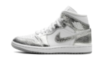 Air Jordan 1 Mid Crinkled Chrome authentique
