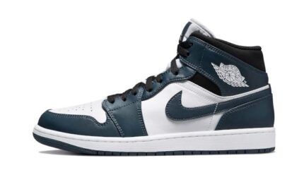 Air Jordan 1 Mid Dark Teal authentique