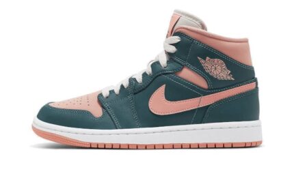Air Jordan 1 Mid Dark Teal Green authentique