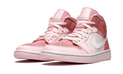 Air Jordan 1 Mid Digital Pink - vue 2