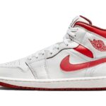 Air Jordan 1 Mid Dune Red authentique