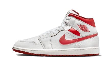 Air Jordan 1 Mid Dune Red authentique