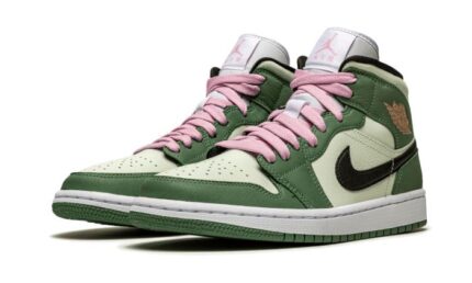 Air Jordan 1 Mid Dutch Green - vue 2