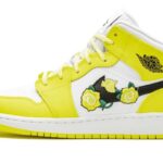 Air Jordan 1 Mid Dynamic Yellow authentique