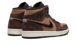 Air Jordan 1 Mid Earthy Brown - vue 3