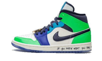 Air Jordan 1 Mid Fearless Melody Ehsani authentique