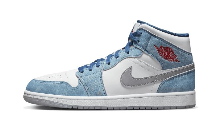 air-jordan-1-mid-french-blue-fire-red-122204 Air Jordan 1 Mid French Blue Fire Red authentique