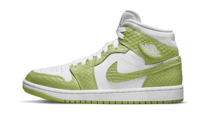 air-jordan-1-mid-green-python-583191 Air Jordan 1 Mid Green Python authentique
