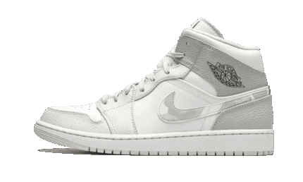 Air Jordan 1 Mid Grey Camo authentique