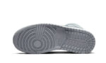 Air Jordan 1 Mid Grey Sail - vue 3