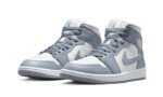 Air Jordan 1 Mid Grey Sail - vue 2