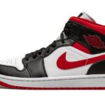 Air Jordan 1 Mid Gym Red Black White authentique