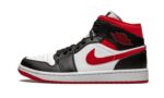Air Jordan 1 Mid Gym Red Black White authentique