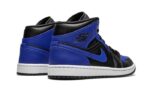 Air Jordan 1 Mid Hyper Royal Tumbled Leather - vue 3
