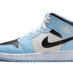 Air Jordan 1 Mid Ice Blue authentique