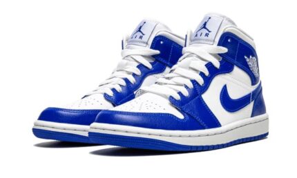 Air Jordan 1 Mid Kentucky Blue - vue 2