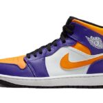 Air Jordan 1 Mid Lakers (2022) authentique