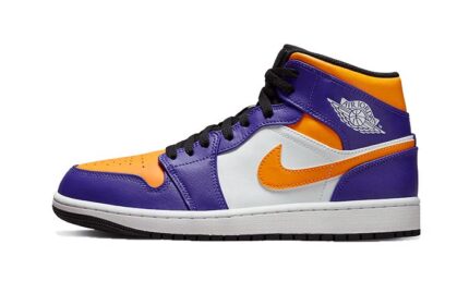 Air Jordan 1 Mid Lakers (2022) authentique