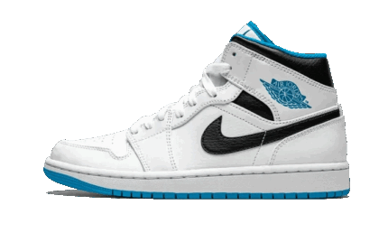 Air Jordan 1 Mid Laser Blue authentique