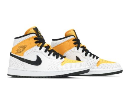 Air Jordan 1 Mid Laser Orange - vue 2