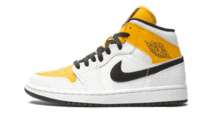 Air Jordan 1 Mid Laser Orange authentique
