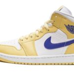 Air Jordan 1 Mid Lemon Wash Lapis authentique