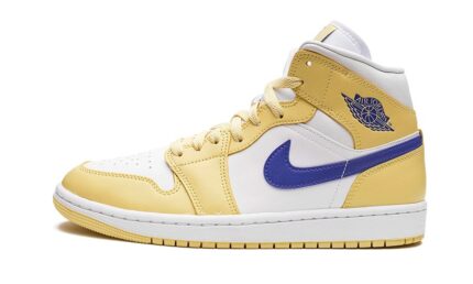 Air Jordan 1 Mid Lemon Wash Lapis authentique