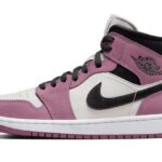 Air Jordan 1 Mid Light Mulberry authentique