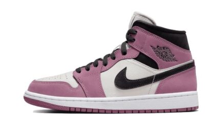 Air Jordan 1 Mid Light Mulberry authentique