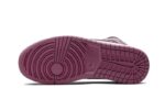 Air Jordan 1 Mid Light Mulberry - vue 3