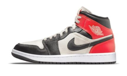 Air Jordan 1 Mid Light Orewood Brown authentique