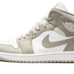 Air Jordan 1 Mid Linen authentique