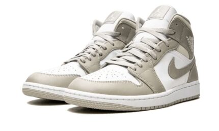 Air Jordan 1 Mid Linen - vue 2